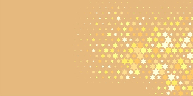 Vector colorful stars abstract illustration background beautiful banner with copy space