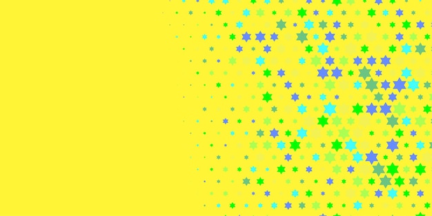 Вектор Цветные звезды абстрактная иллюстрация фон красивый баннер с копировальным пространством