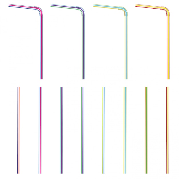 Colorful straws