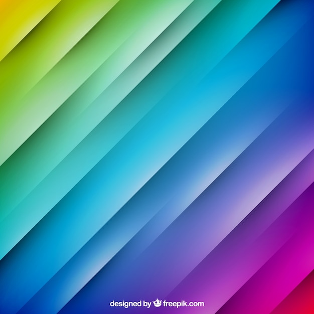 Vettore strisce colorate sfondo