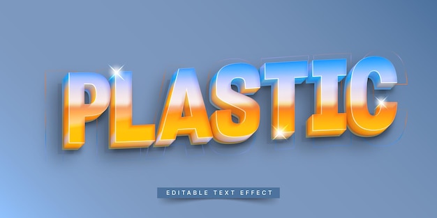Красочный текстовый эффект для дизайнерских проектов