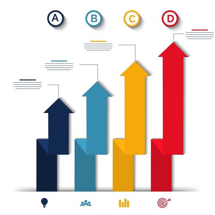 Vector colorful timeline infographics layout with four(4) steps.