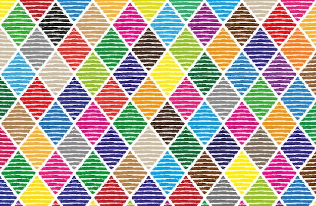 Colorful triangle grunge pattern