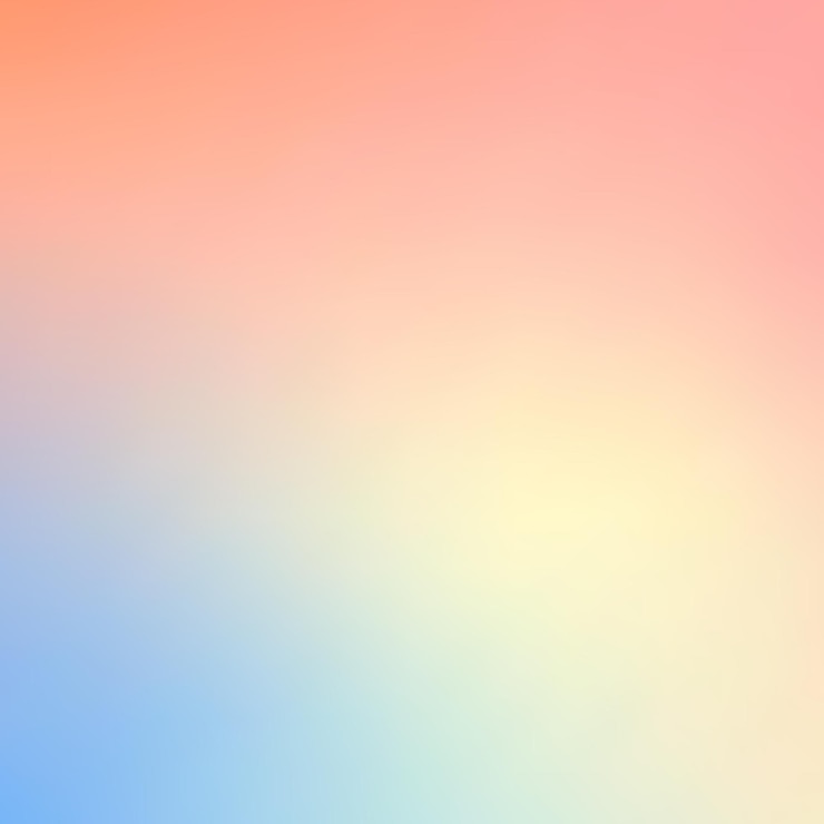 Vector colorful vector gradient background for summer designs