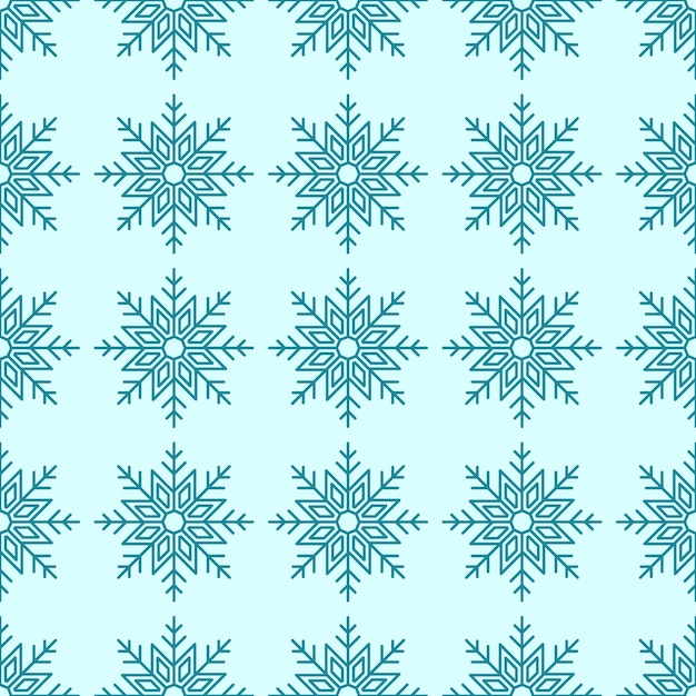 Colorful vector seamless pattern of snow on light blue background for textile clothing postcards