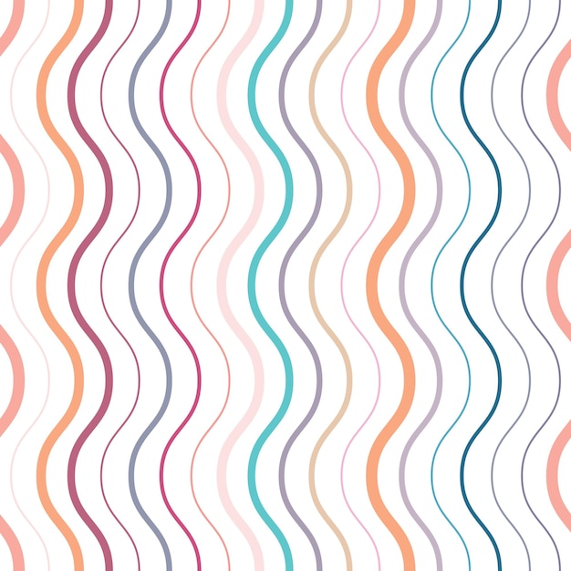 Colorful vertical stripe pattern vector repeat