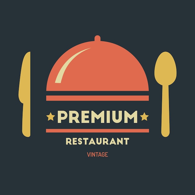 Premium Vector | Colorful vintage hipster logo