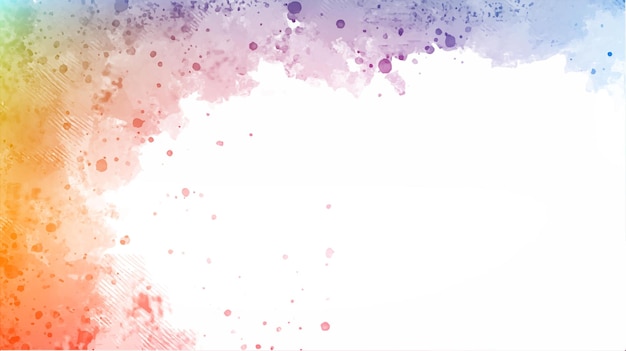 Colorful wall background Abstract background banner watercolor background