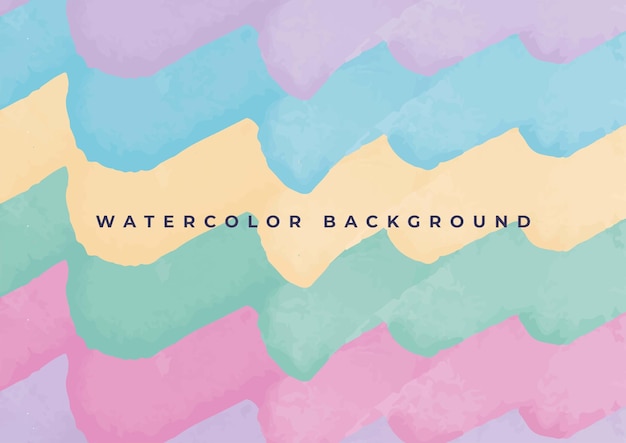 colorful watercolor background template