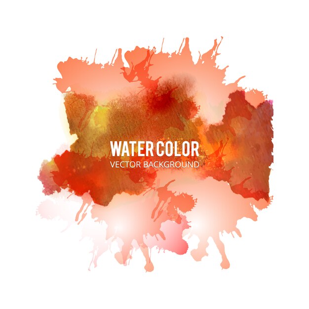 Colorful watercolor splash background