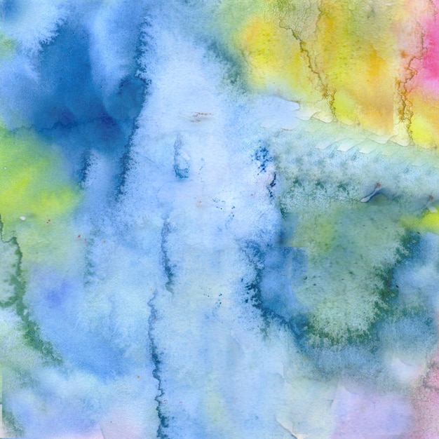 Colorful watercolor texture background