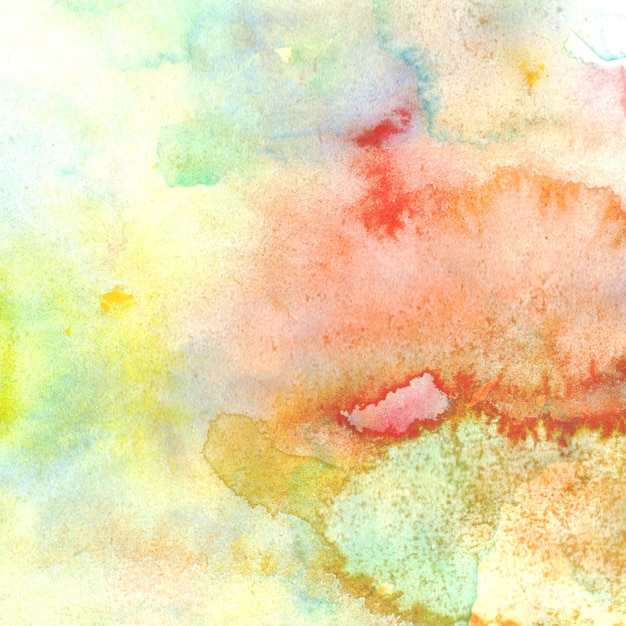 Colorful Watercolor Texture Background 