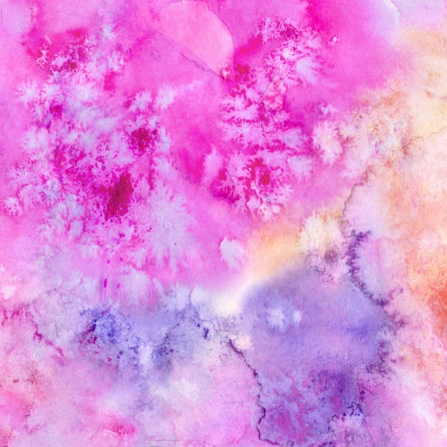 Colorful Watercolor Texture Background