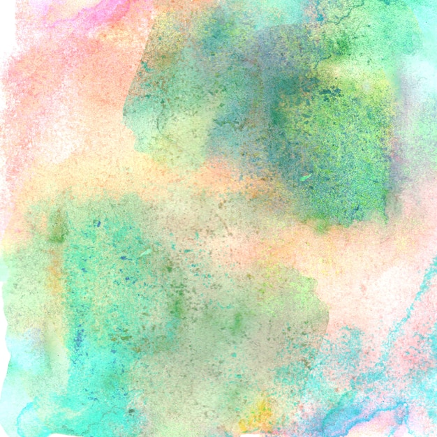 Colorful Watercolor Texture Background