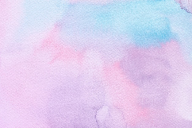 Colorful watercolor unicorn background. Rainbow background