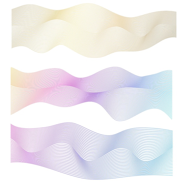 Colorful Wave Backgrounds