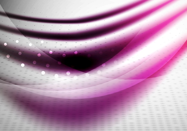 Colorful wave line abstract background with light and shadow effects