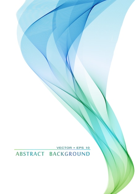 Colorful wavy abstract  background, tamplate for design brochure and site