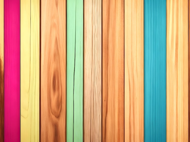 Colorful wood texture