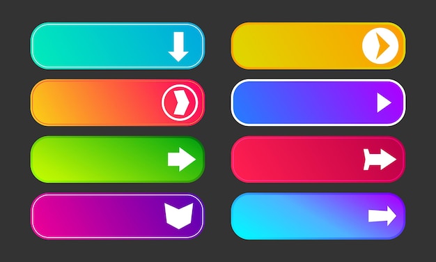 Vector colorfulbuttons05