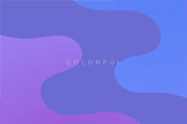 Colorfull 추상 배경 벡터 일러스트 레이 션