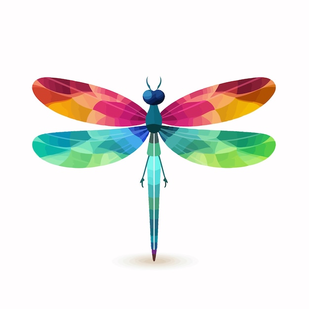 Vector colorfull butterfly