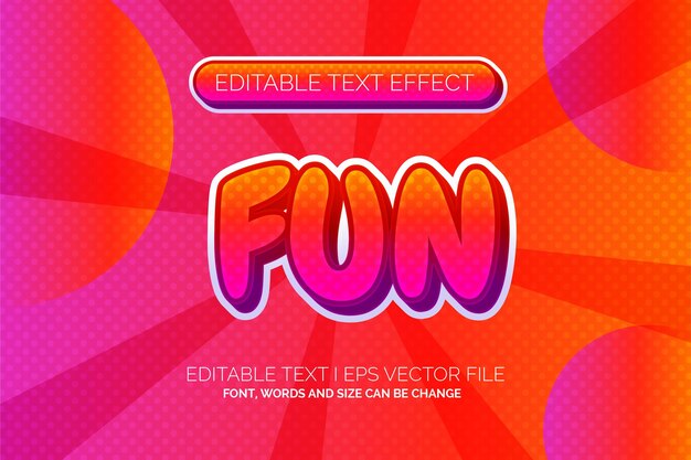 Colorfull Fun Text Effect