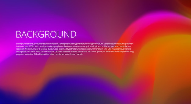 Colorfull liquid background with eps 10 format