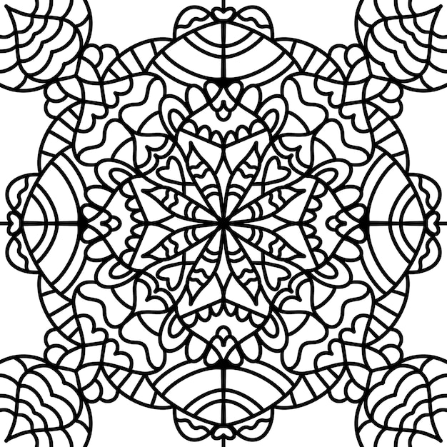 coloring book antistress, meditation