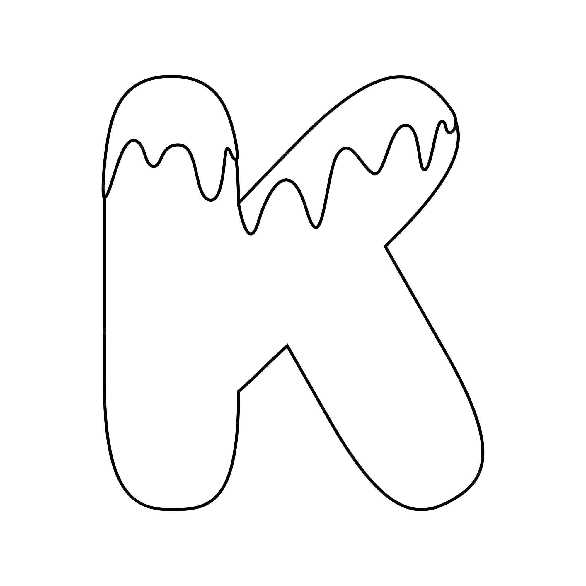 premium-vector-coloring-page-with-letter-k-for-kids