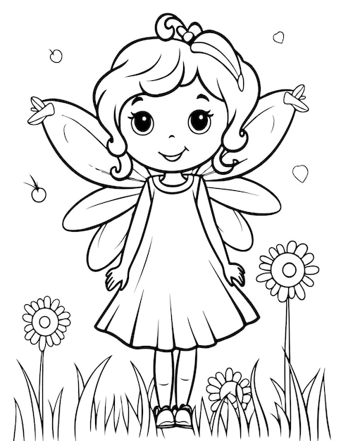 Vector coloring page