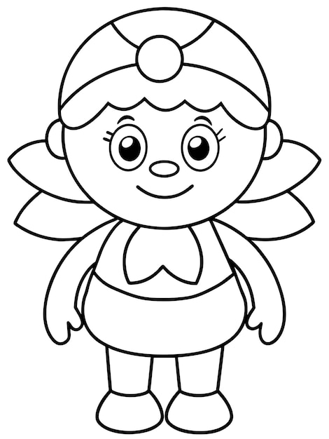 Vector coloring page