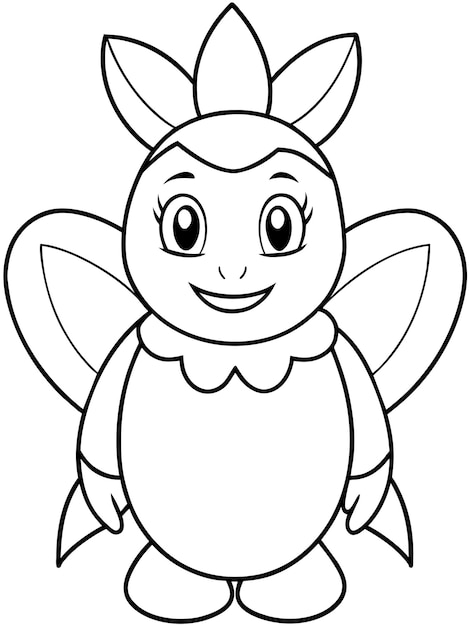 Vector coloring page