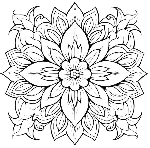 coloring pages for adults mandala patters