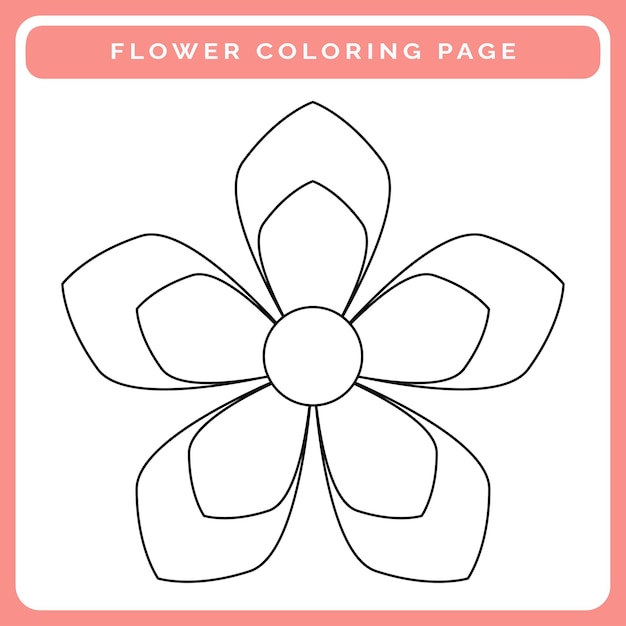 Coloring pages flowers printable