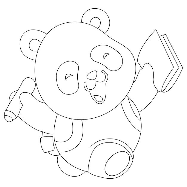 Disegni da colorare per bambini line art coloring pagekdp