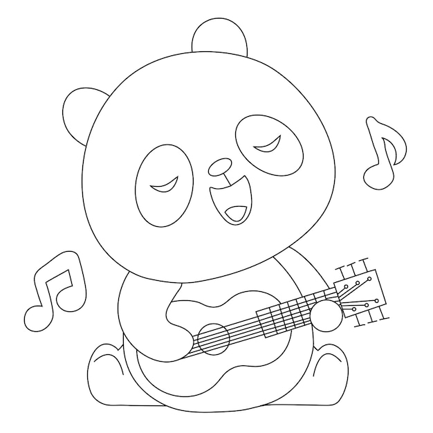 coloring pages for kids line art coloring pagekdp