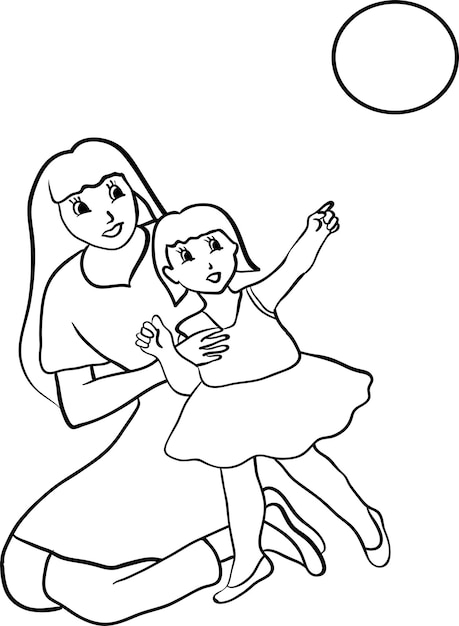Coloring Pages for Kids Mother's Day Coloring Pages