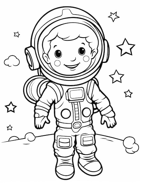 Coloring pages for kids vector file