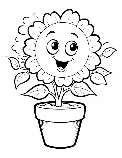 Vector coloring pages for kids vector file