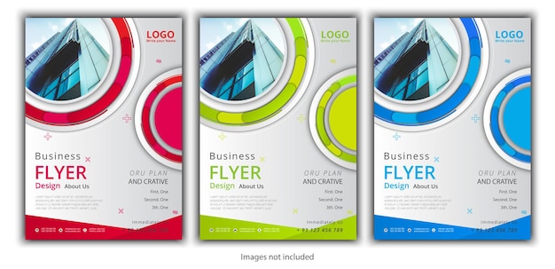 Colorize flyers bundle for your building work