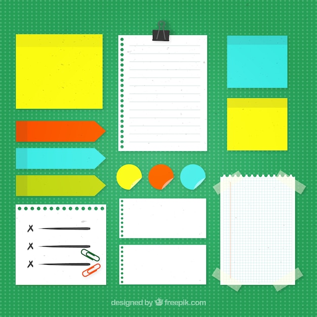 Colors notes pack