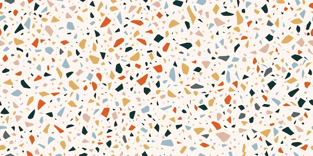 Colour terrazzo marble stone floor or ceramic tile