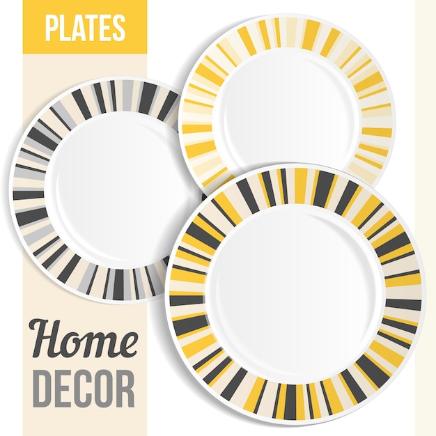 Coloured plates collection