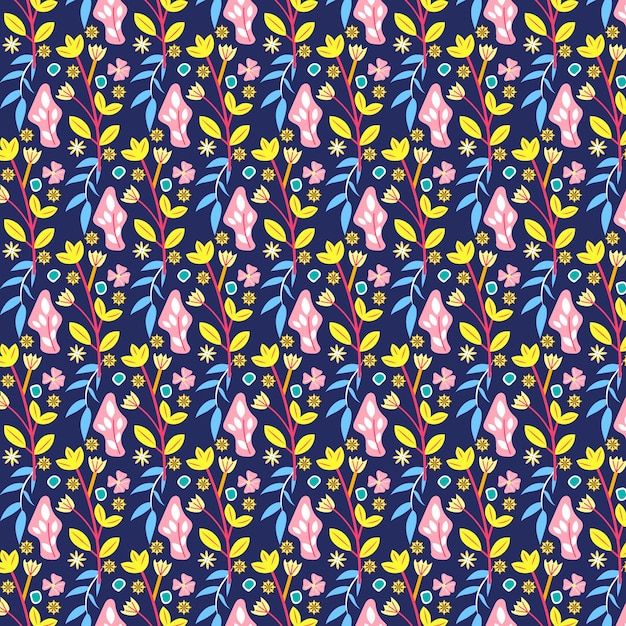 Colourful hand draw surface pattern design