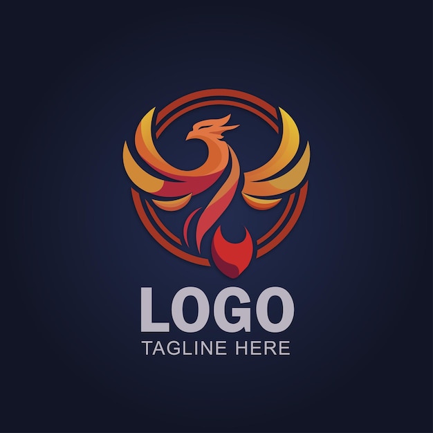 colourfull bird logo