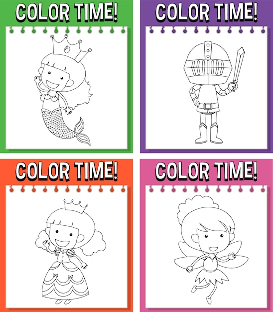 Colouring worksheet for student