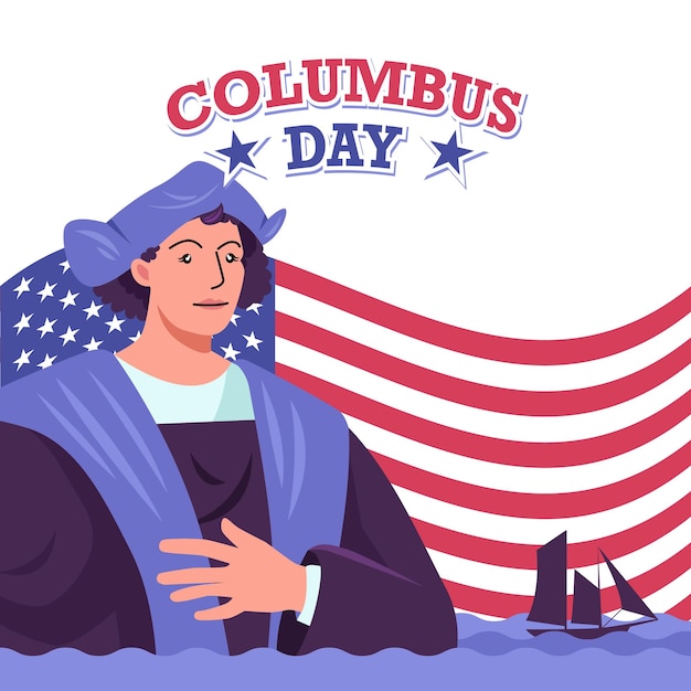 Columbus dag vector