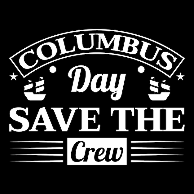 Columbus t-shirt ontwerp