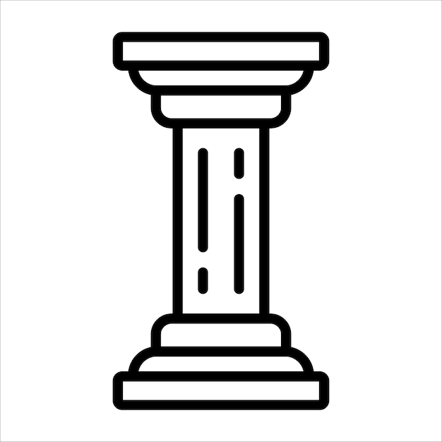 Vector column icon